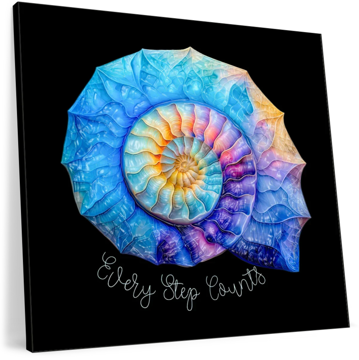 Frendorf | Die Nautilus Spiral Journey ist eine Erinnerung Wandkunst