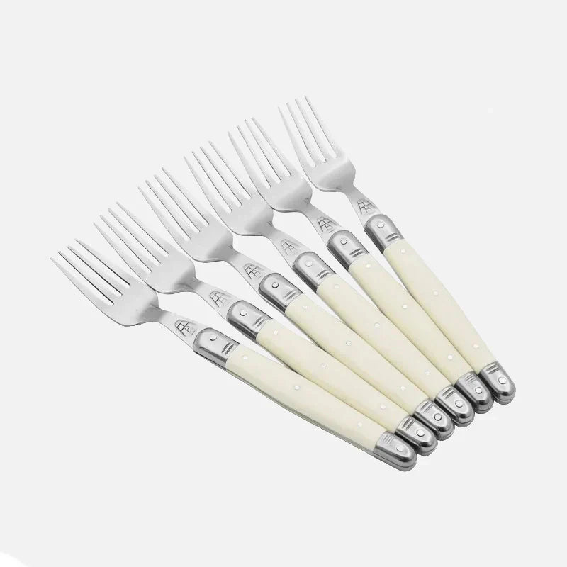 IvoryElegance – Luxus Laguiole Besteckset mit zeitlosem Stil