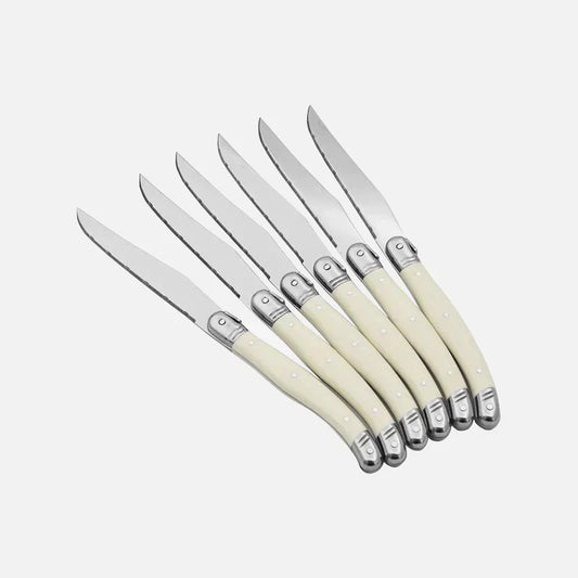 IvoryElegance – Luxus Laguiole Besteckset mit zeitlosem Stil