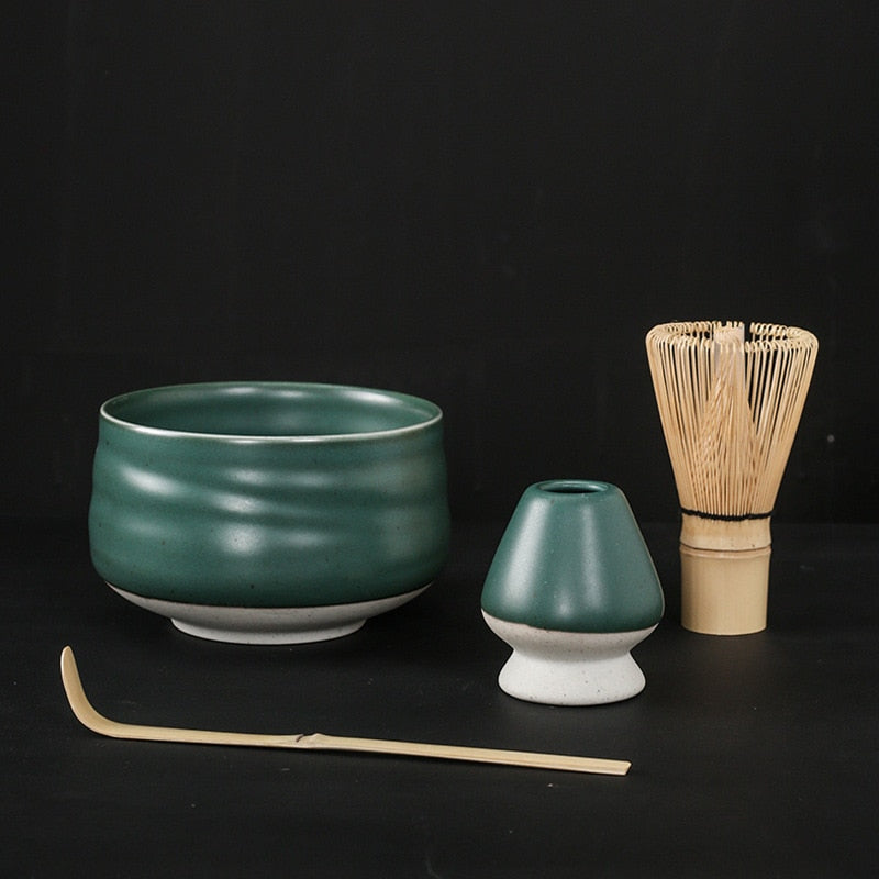 4-7 Stück Handgemachtes Zuhause Einfach Reinigbares Matcha Tee Set Werkzeug Ständer Kit Schüssel Schneebesen Schaufel Geschenk Zeremonie Traditionelles Japanisches Zubehör