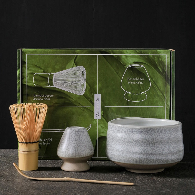 4-7 Stück Handgemachtes Zuhause Einfach Reinigbares Matcha Tee Set Werkzeug Ständer Kit Schüssel Schneebesen Schaufel Geschenk Zeremonie Traditionelles Japanisches Zubehör
