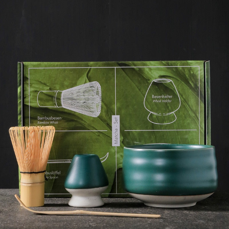 4-7 Stück Handgemachtes Zuhause Einfach Reinigbares Matcha Tee Set Werkzeug Ständer Kit Schüssel Schneebesen Schaufel Geschenk Zeremonie Traditionelles Japanisches Zubehör