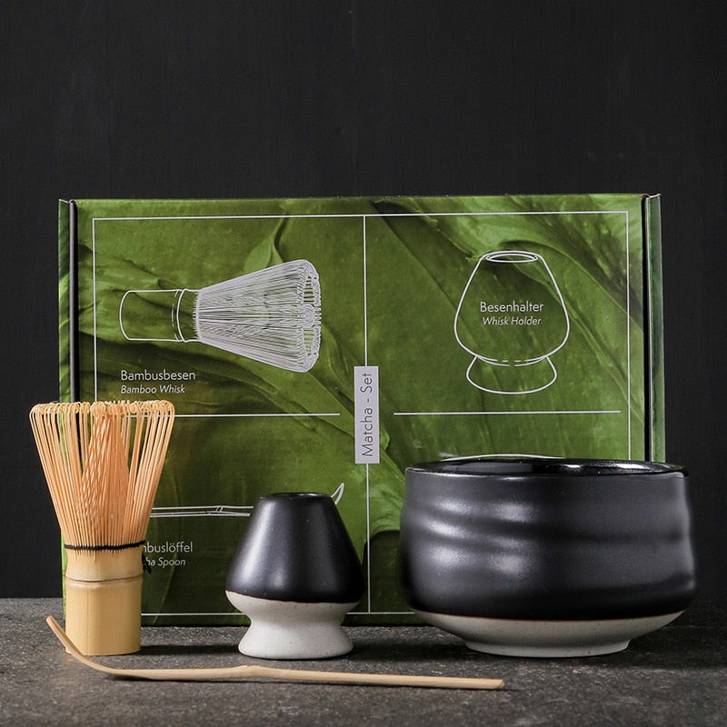 4-7 Stück Handgemachtes Zuhause Einfach Reinigbares Matcha Tee Set Werkzeug Ständer Kit Schüssel Schneebesen Schaufel Geschenk Zeremonie Traditionelles Japanisches Zubehör