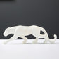 4 Farben Geometrisch Leopard Modern Abstrakt Statuen und Skulpturen Tierfiguren für Innenraumdekoration Ornamente Handwerke Geschenke