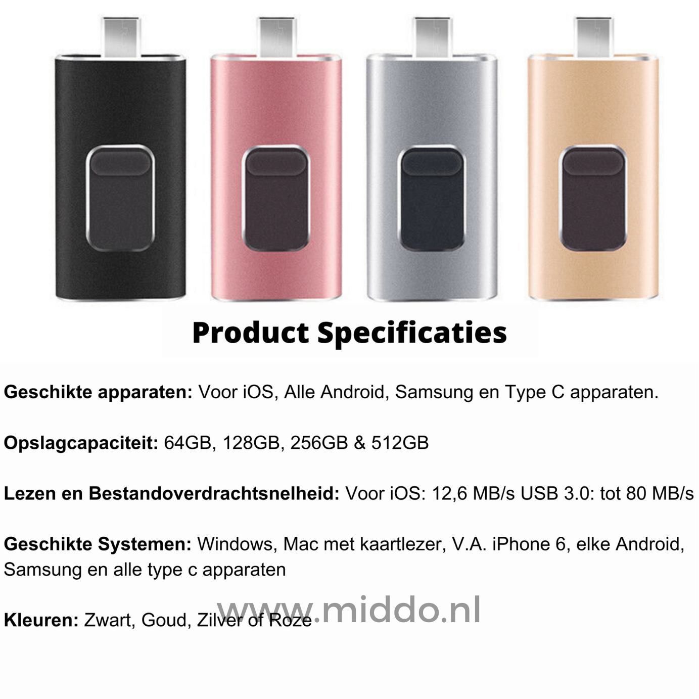 Frendorf | mehr ein volles Mobil mit unserem 4 in 1 Flashdrive. Dieser passt auf jedes Gerät!