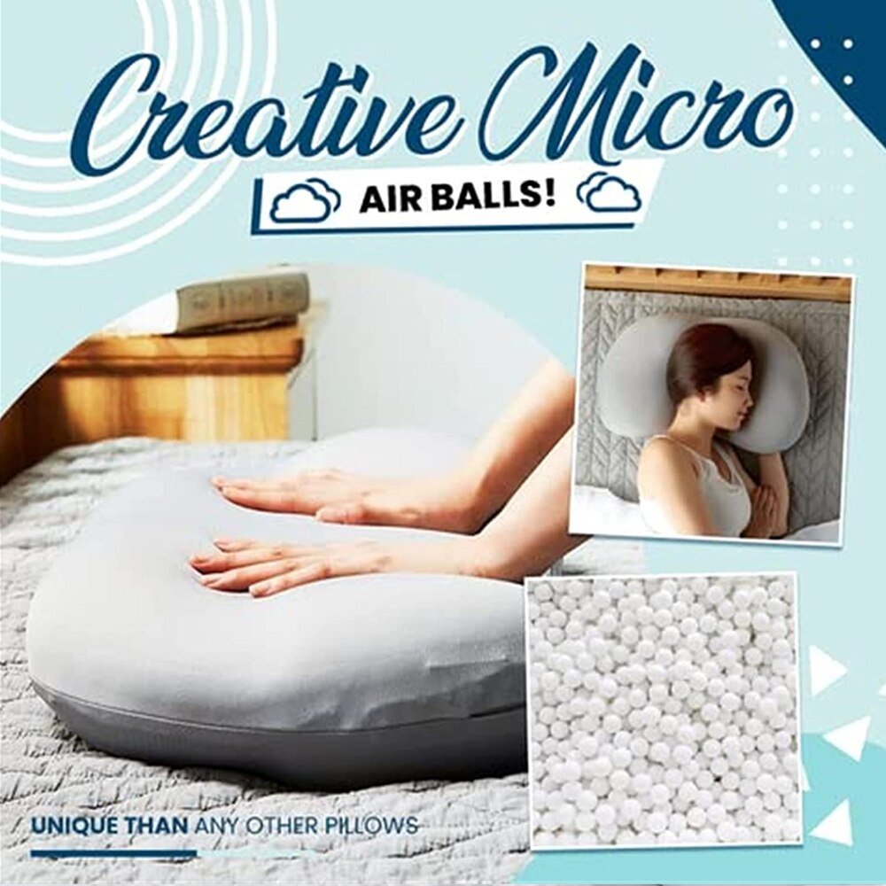 Aurora Pillow | Ergonomisches Nackenstützkissen | Memory-Schaum & Atmungsaktiv