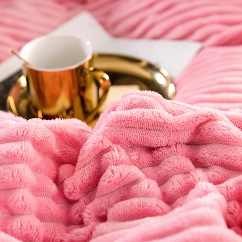 Frendorf | FluffyHaven Weiches Plüschdecke – Ultimativer Komfort & Wärme