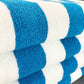 Frendorf | 4er-Pack: 30" x 60" Ultra-weiche 100% Baumwolle Streifen Pool Cabana Hotel Strandtücher