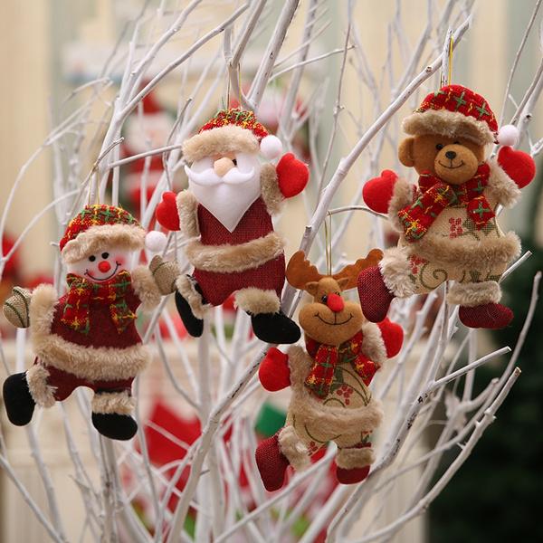 Frendorf | 4-Pack: Weihnachtspuppen Anhänger Geschenke