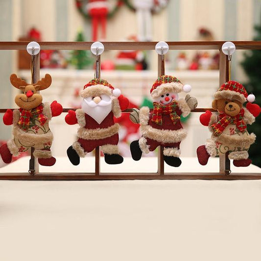 Frendorf | 4-Pack: Weihnachtspuppen Anhänger Geschenke