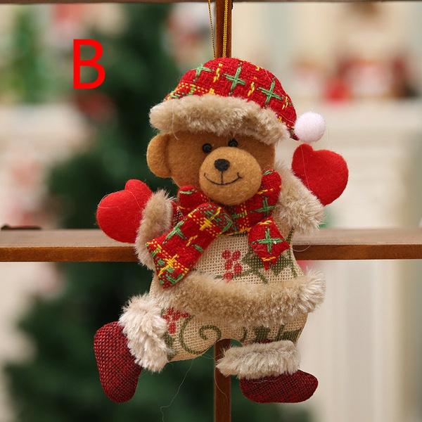 Frendorf | 4-Pack: Weihnachtspuppen Anhänger Geschenke