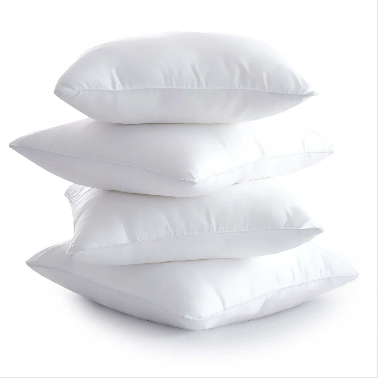 Frendorf | 4er-Pack: Dekorative Wurfkissen Bett Sofa Couch Kissen Set Rückprallkissen
