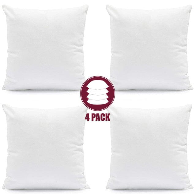 Frendorf | 4er-Pack: Dekorative Wurfkissen Bett Sofa Couch Kissen Set Rückprallkissen
