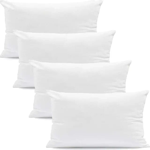 Frendorf | 4er-Pack: Dekorative Wurfkissen Bett Sofa Couch Kissen Set Rückprallkissen