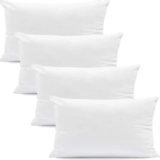 Frendorf | 4er-Pack: Dekorative Wurfkissen Bett Sofa Couch Kissen Set Rückprallkissen