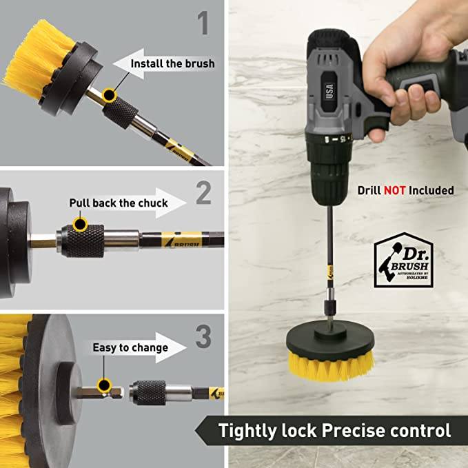 Frendorf | 4er-Pack: Elektrische Schrubber-Reinigungsbürsten