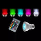 Frendorf | 4er-Pack: Magic Light LED-Lampe (E27 3W) mit Fernbedienung - 16 Farben