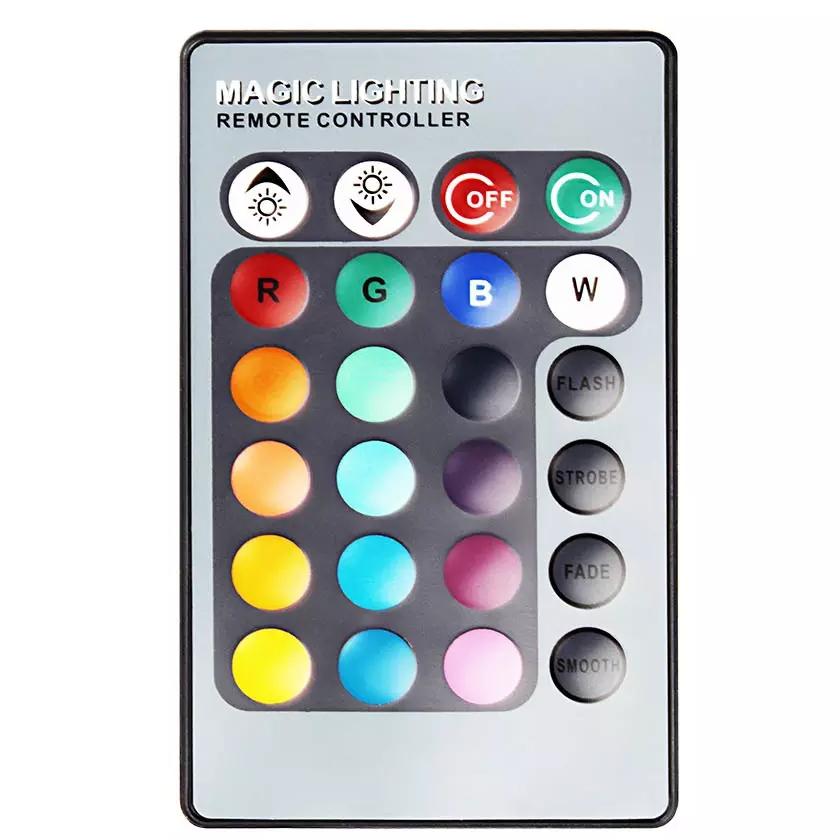 Frendorf | 4er-Pack: Magic Light LED-Lampe (E27 3W) mit Fernbedienung - 16 Farben