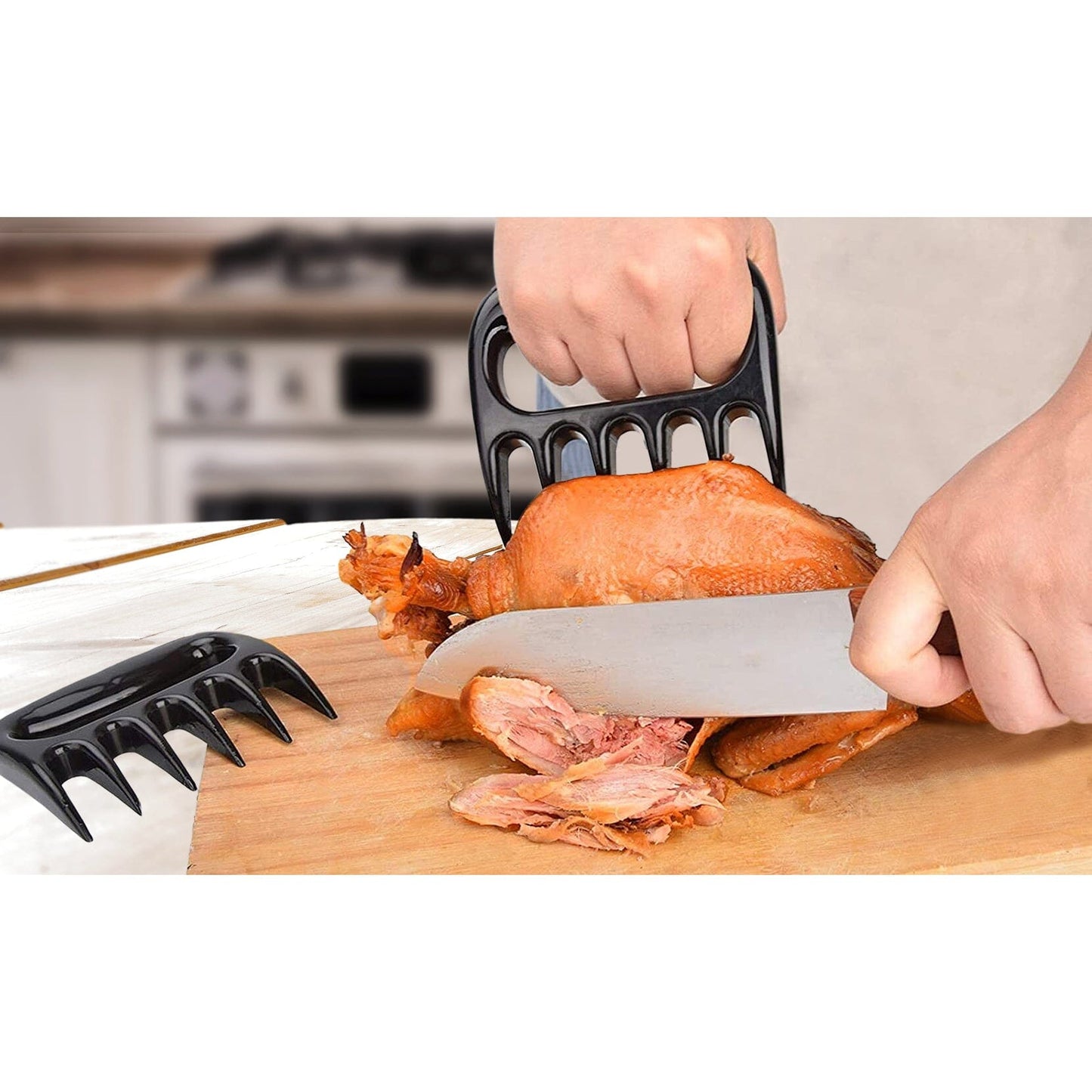 Frendorf | 4er-Pack: Fleisch Huhn Geflügel Zerkleinerungs Ziehkrallen