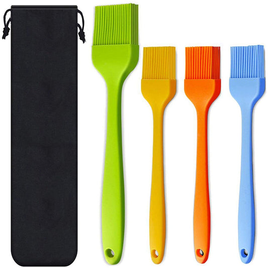Frendorf | 4-Pack: Silikon-Guss-Backpinsel