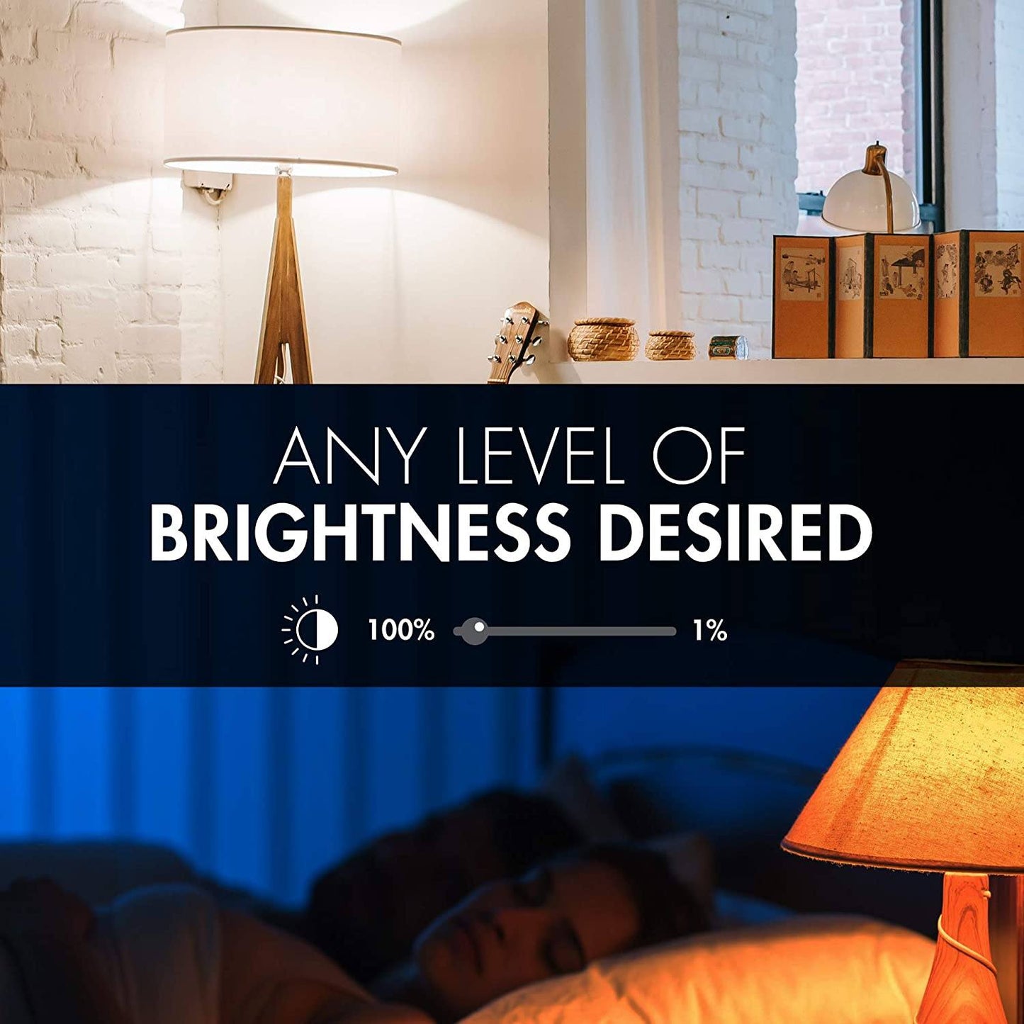 Frendorf | 4-Pack: Smart WiFi LED-Lampe mit weißem und farbwechselndem Lichtbulb