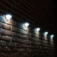 Frendorf | 4er-Pack: Solarzaunlichter Solar-Decklichter