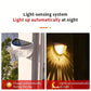 Frendorf | 4er-Pack: Solarzaunlichter Solar-Decklichter