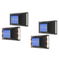 Frendorf | 4er-Pack: Solar Luminous Wasserdichte IP65 Außenlichter
