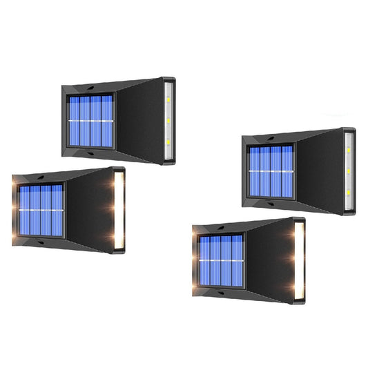 Frendorf | 4er-Pack: Solar Luminous Wasserdichte IP65 Außenlichter