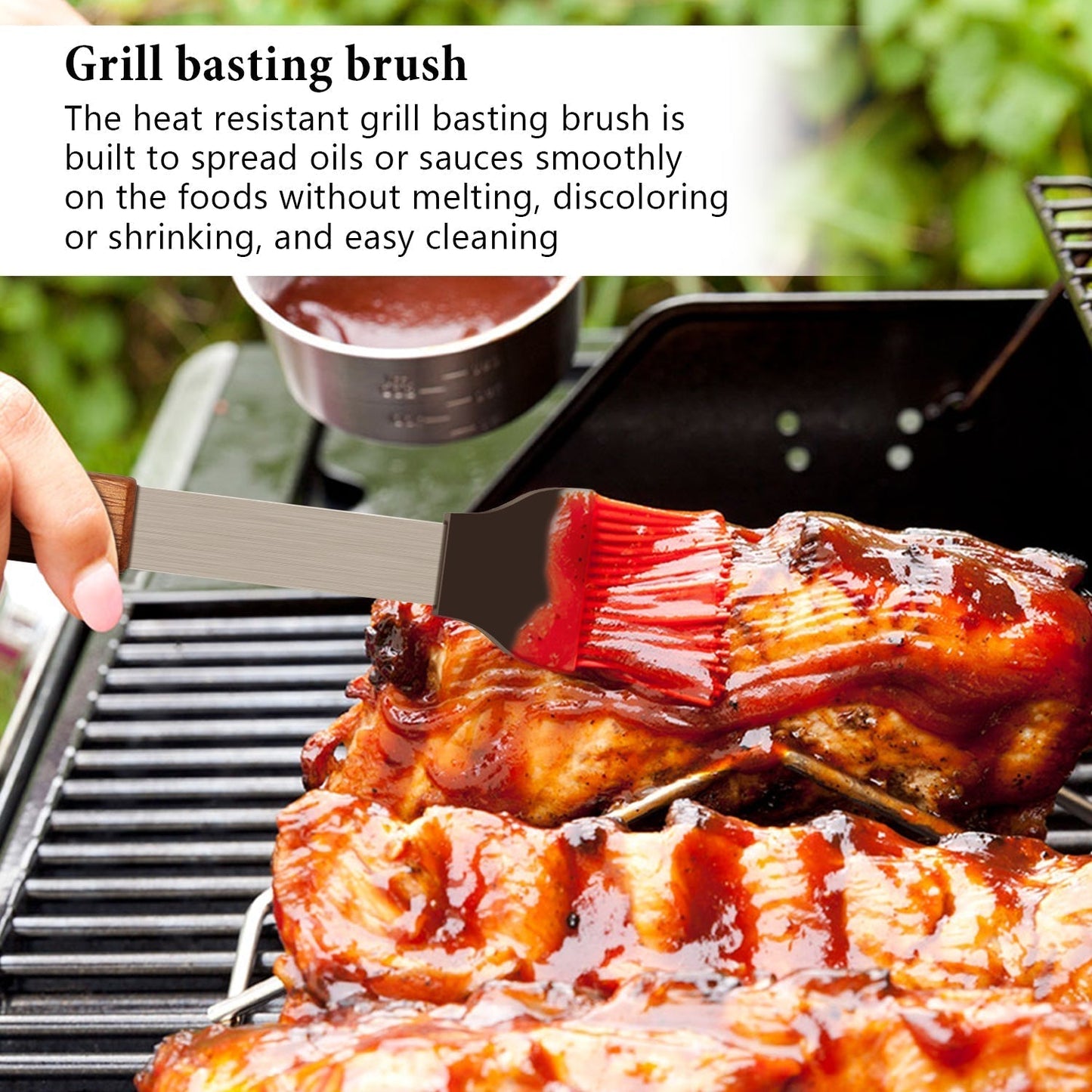 Frendorf | 4er-Pack: Edelstahl BBQ Grillwerkzeug Set