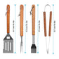 Frendorf | 4er-Pack: Edelstahl BBQ Grillwerkzeug Set