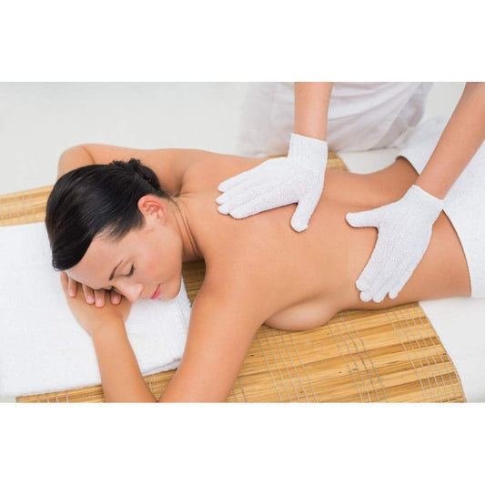 Frendorf | 4-Paar: Peeling-Handschuhe - Premium Scrub Waschhandschuh für Bad oder Dusche