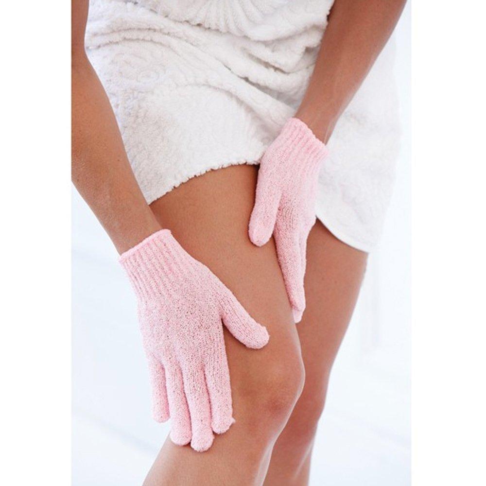 Frendorf | 4-Paar: Peeling-Handschuhe - Premium Scrub Waschhandschuh für Bad oder Dusche