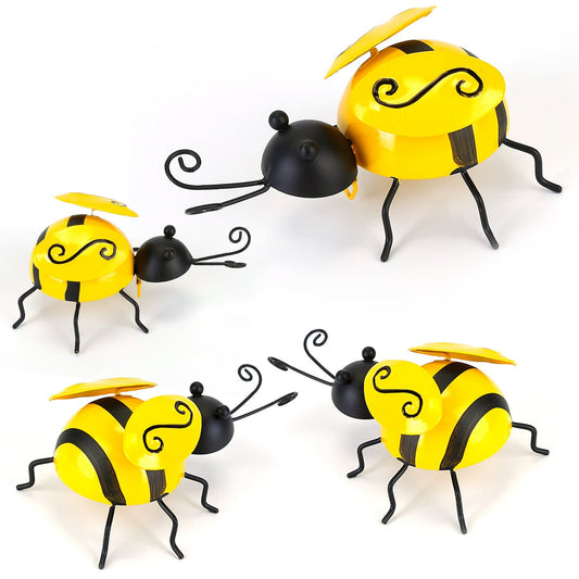 Frendorf | 4-teilig: 3D Bumble Bee Ornament Set