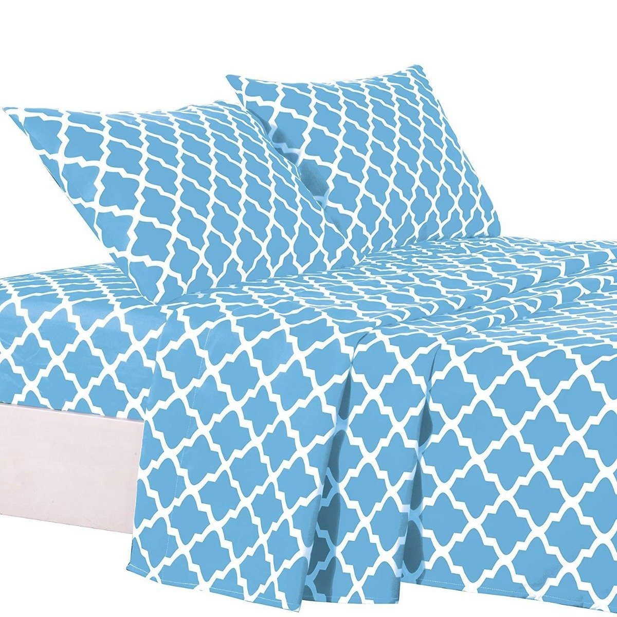Frendorf | 4-teilig: Lux Decor Collection Vierblatt Bettwäsche Set