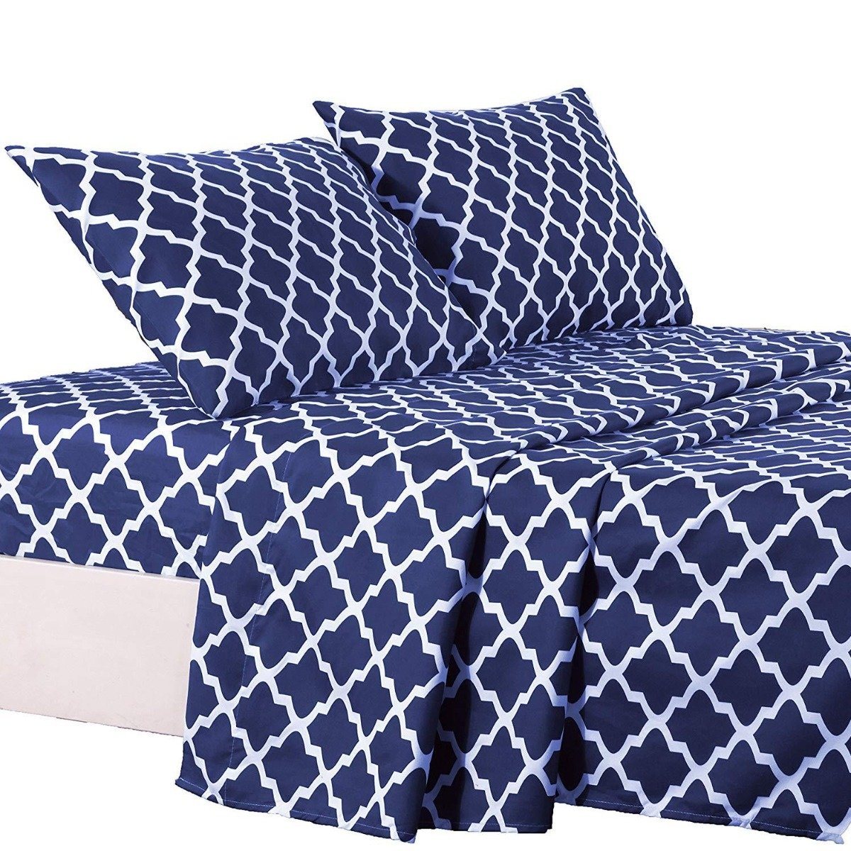 Frendorf | 4-teilig: Lux Decor Collection Vierblatt Bettwäsche Set