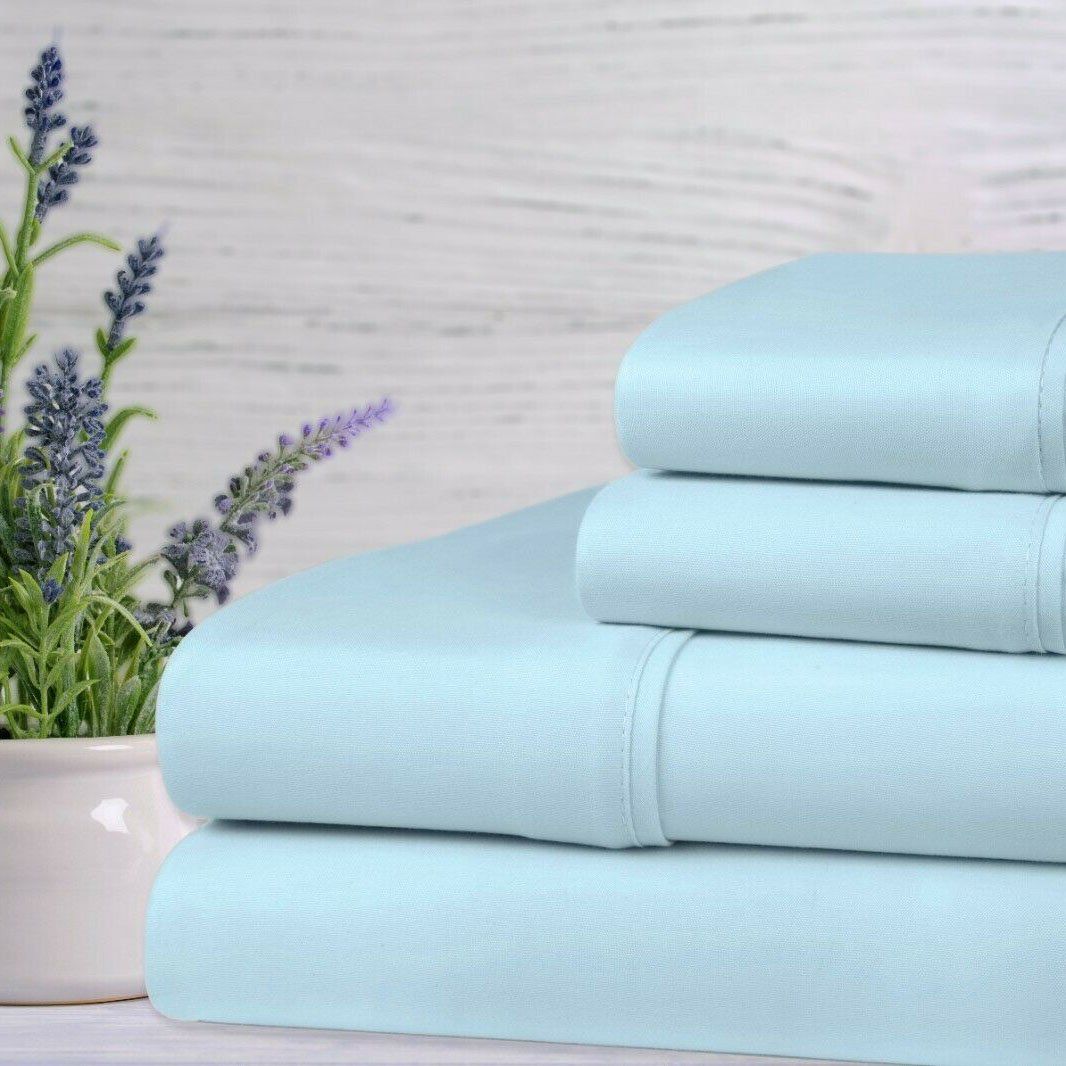 Frendorf | 4-teilige Set: Bamboo Lavendel-infused Duft-Bettwäsche Set