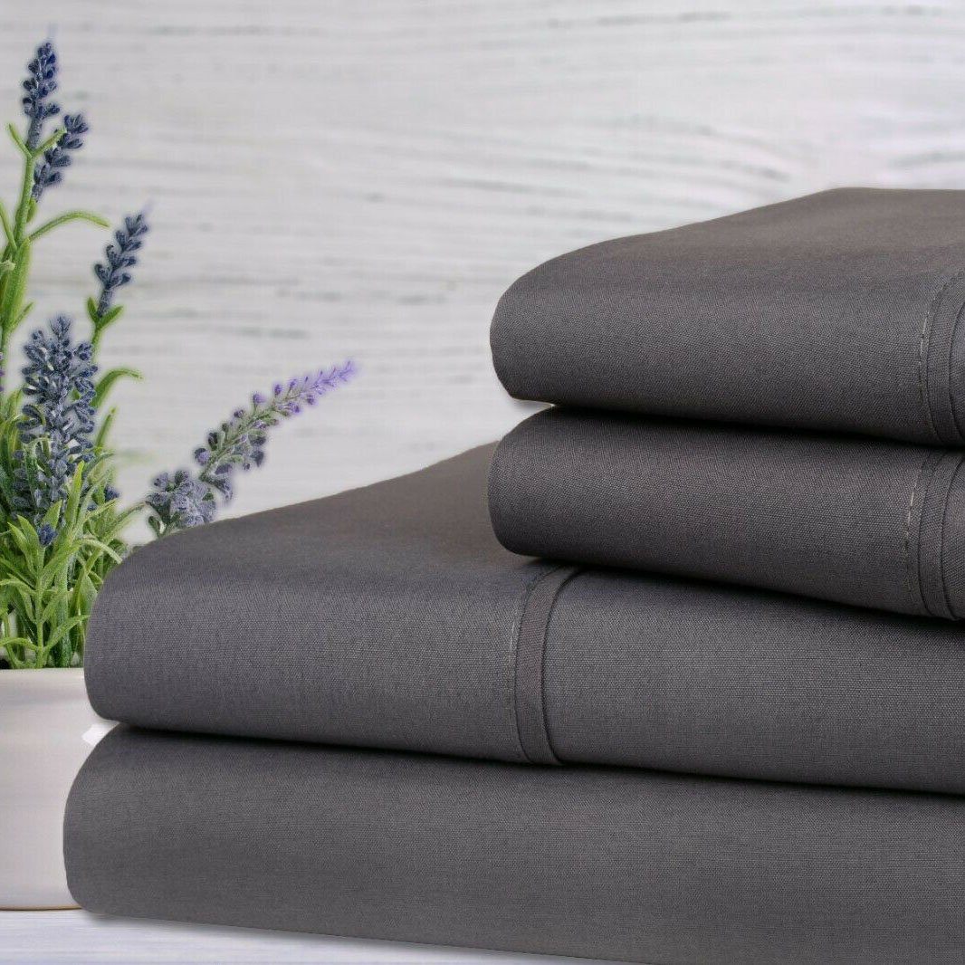 Frendorf | 4-teilige Set: Bamboo Lavendel-infused Duft-Bettwäsche Set