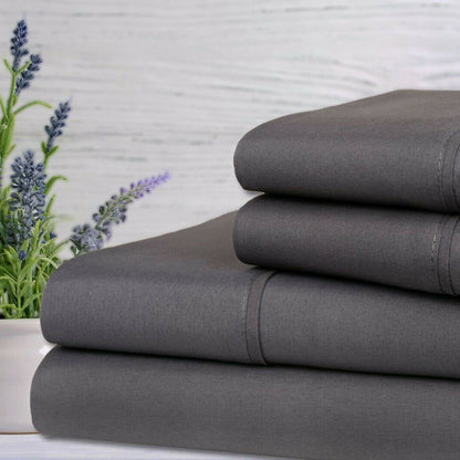 Frendorf | 4-teilige Set: Bamboo Lavendel-infused Duft-Bettwäsche Set