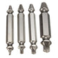 Frendorf | 4-teiliges Set: DrillPro doppelseitige beschädigte Schraubenausdreher