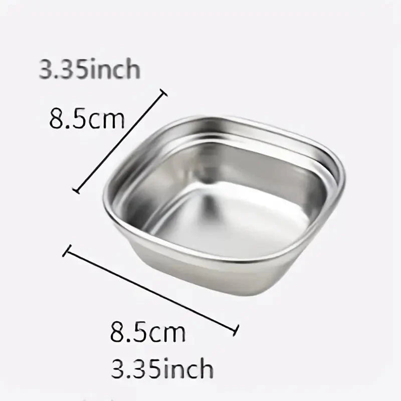 Frendorf | 4-teilige Set: Edelstahl Soßenschale