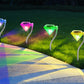 Frendorf | 4-teilige: Solar Diamond LED Licht Weg Stake Dekorative Lampe