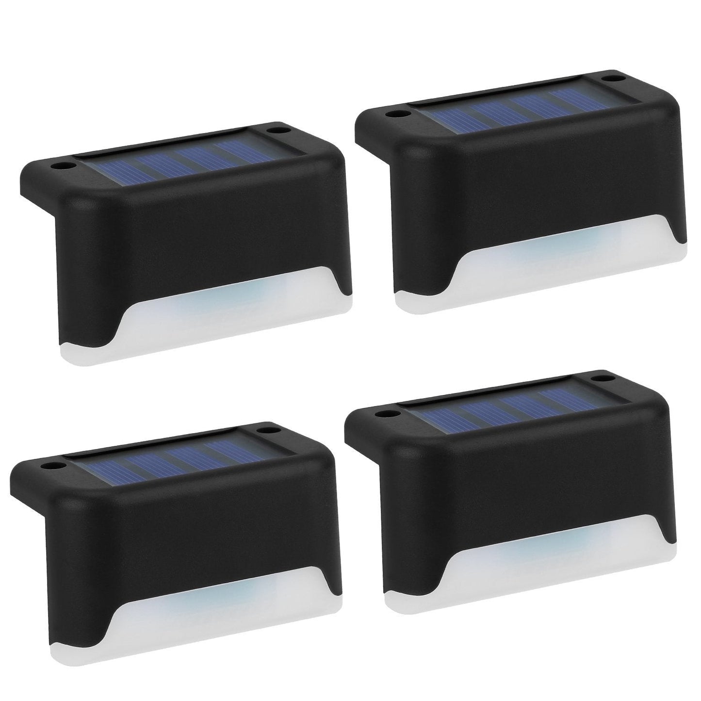 Frendorf | 4-teilige: Solarbetriebenes LED-Stufenlicht