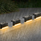 Frendorf | 4-teilige: Solarbetriebenes LED-Stufenlicht
