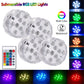Frendorf | 4-Teilig: Unterwasser RGB LED Lichter