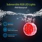 Frendorf | 4-Teilig: Unterwasser RGB LED Lichter