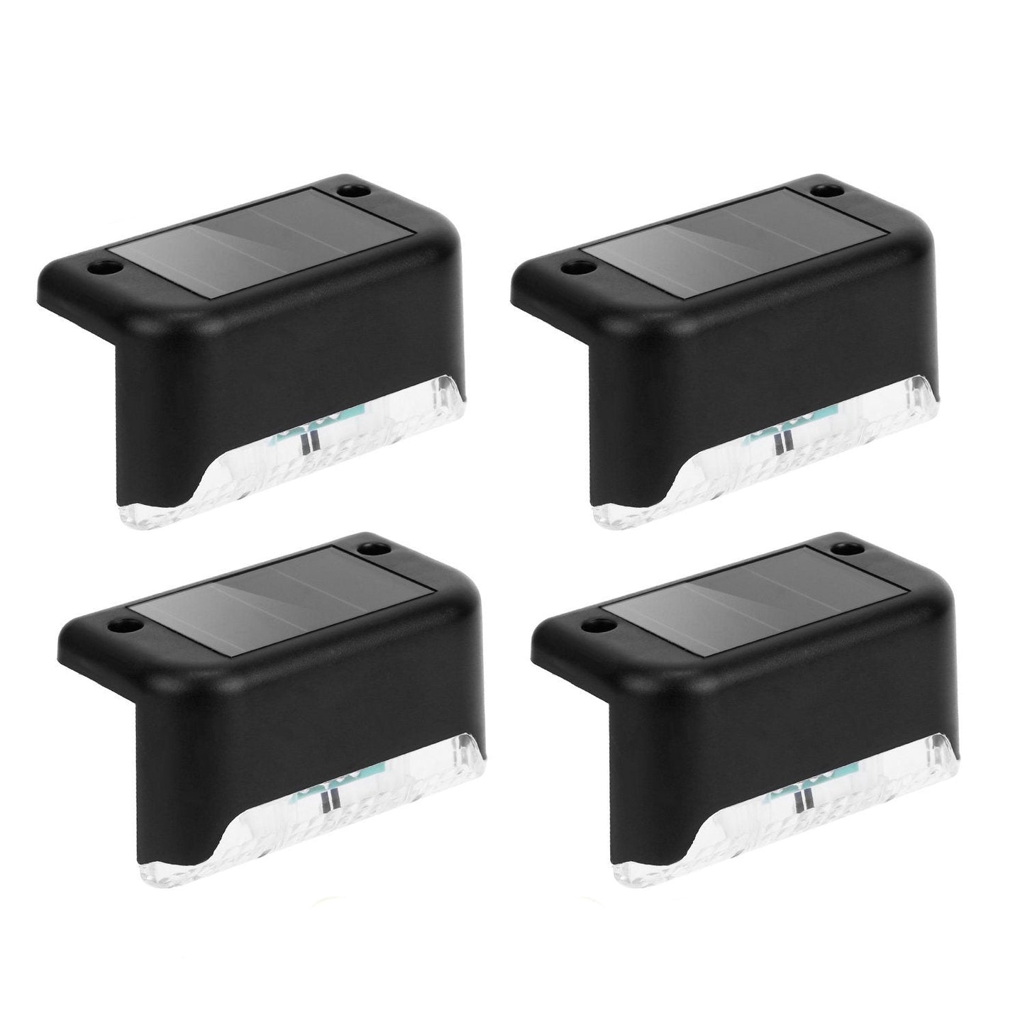 Frendorf | 4-teilig: Solarbetriebenes LED-Stufenlicht