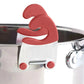 Frendorf | 4-teilig: Edelstahl Topflöffel Halter