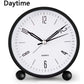 Frendorf | 4" Super Silent Non Ticking Analogwecker mit Nachtlicht