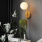 Frendorf | 1 Licht Ballen Wandleuchte Industriell Gelb/Blau/Grün Metall LED Pflanzen Wandmontage Beleuchtung für Restaurant